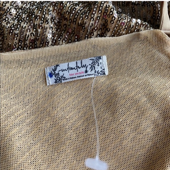 Free People “Gold Rush” Dress - Picture 6 of 6